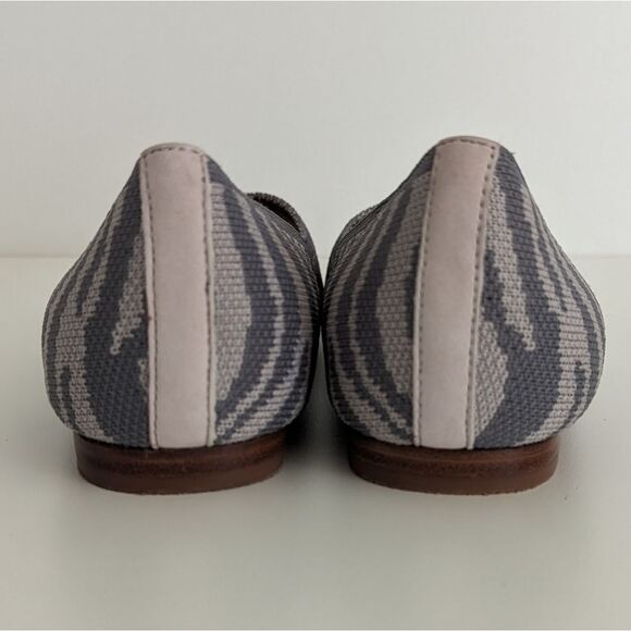 Corso Como Gray Fabric Pointed Toe Flats Women's 6 - Picture 7 of 10